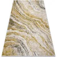 Rugsx Matta FUSION 9776 kräm / vit / gul - Abstraktion, modern, abstrakt 200x290 cm