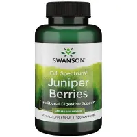 Swanson Health - Full Spectrum Juniper Berries, Variationer 520mg - 100 caps