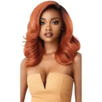 Outre Lace Front Peruk - Neesha Soft & Natural - Neesha 202 (DR SIENNA COPPER)
