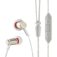 V-Moda Forza Metallo In-Ear Hörlurar med 3-Knapps Fjärr & Mikrofon - Samsung och Android, Roséguld