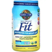 Garden of life , RAW Ekologisk Fit, Högt Protein för Vägt Förlust, Vanilj, 32,8 oz (930 g)