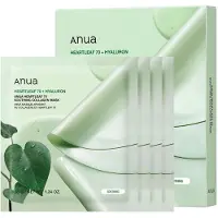 ANUA Heartleaf 70 Lugnande kollagenmask ver natten ansiktsmask fr glashud hyaluronsyra Kollagen Lugnande och terfuktande Ansiktsmask fr knsl