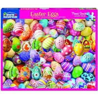 White Mountain Puzzles Easter Eggs 1000 Piece Jigsaw Puzzle