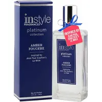 Jean Paul Gaultier InStyle Fragrances Platinum Collection Amber Fougere Inspirerad av Jean Paul Gaultiers Le Male Mens Eau de Parfum CLEAN Vegan Parabenfri Aldrig t