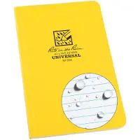 Rite in the rain Soft Cover Book, 10x18cm - Gul