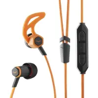 V-Moda Forza In-Ear Hybrid Sport Headphones med Mikrofon för Samsung och Android, Orange