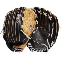 Wilson 2022 A500 Siren 12,5" Fastpitch Outfield Glove - Left Hand Throw Svart/Blond/Gul