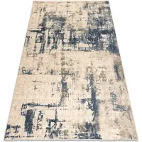 Rugsx Matta Ull NAIN vintage 7005/50955 beige / marin 80x150 cm