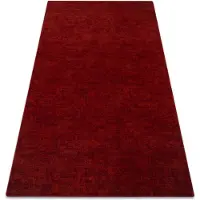 Rugsx Ullmatta OMEGA DUKE Melerad röd / svart 200x300 cm