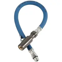 Tlily Däckpåfyllningsslang Uppblåsbar Adapter Vriddäckluftpump Förlängningsrör Anslutning Låsande Luftchuck Cykel Moto