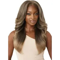 Outre Lace Front Peruk - Perfect Hair Line 13X6 - Tayon (BRUN GR 34)