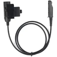 Zandona Headsetadapter Taktisk U94 PTT-Kabelkontakt för UV-9R UV-XR BF-A58 BF-9700 -3WP Portabel Walkie Talkie