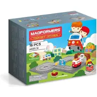 Magformers 717010, Bil och racing, 3 År, AA, Multifärg, Metall, Plast