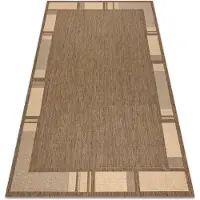 Rugsx MATTA SIZAL FLOORLUX 20195 kaffee / mais 140x200 cm
