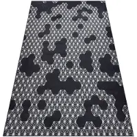 Rugsx Matta HEOS 78547 antracit / blå FEATHERS 160x220 cm