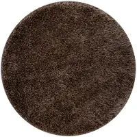 Rugsx Badrumsmatta SYNERGY cirkel, glamour, halkfri, mjuk - lurex beige cirkel 67 cm