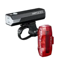 Cateye AMPP900 främre cykelljus 900 Lumen USB-C uppladdningsbar strålkastare med bred stråle