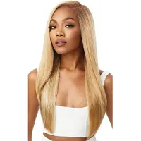Outre Perfect Hairline Synthetic 13X6 Faux Scalp Lace Front Peruk - Jaylani