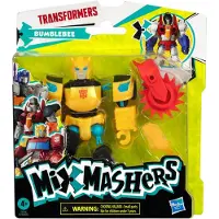 Hasbro MixMashers Bumblebee, anpassningsbar figur att blanda och kombinera med tillbehör, Transformers, Från 4 år ren