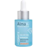 Alma K Brightening Booster - Ansiktsserum med AHA - Vitamin C Serum fr hudvrd - terfuktande ansiktsserum fr kvinnor - Skin Brightening Serum