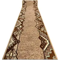 Rugsx Löpare BCF BARYTON beige 140 cm 140x370 cm