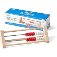 Hand2mind 20 prlor Tr Sensory Rekenrek Kulram fr barn Math Math Manipulatives Dagis Rknestll fr barn Rknare fr barn Matematikpedagogiska
