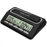 Melitt Stoppur Board Clock Professionell Digital Schackklocka Batteridriven Multifunktionell LäTtvikt för TräNingsundervisning