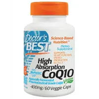 Doctors Best , Hög absorberande CoQ10 med BioPerine, 60 Veggie kapslar