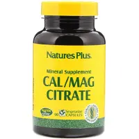 NaturesPlus , Kalcium/Magnesium Citrat, 90 Kapslar