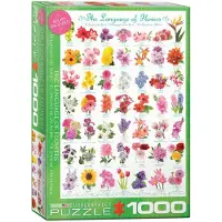 Eurographics Blommornas Språk Pussel (1000-Bitar) (6000-0579)