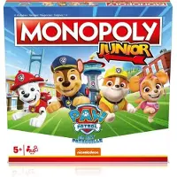 Monopoly Paw Patrol Junior Monopoly - Brädspel - VINNANDE RÖTT - Junior Monopol med Paw Patrol-karaktärer.