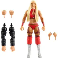 Mattel WWE Elite Collection Actionfigur och tillbehr Premium Live Event Charlotte Flair Set SummerSlam med William Regal Build-A-Figure Parts