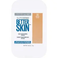 Maybelline New York Super Stay Better Skin Puder, Warm Nude, 0.32 oz.