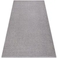 Rugsx Matta AURA E9787 grå - Zigzag, strukturell, modern 240x330 cm