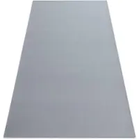 Rugsx Matta anti-halk RUMBA tuggummi enfärgad grå 100x150 cm