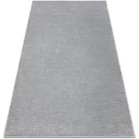 Rugsx Matta SOFTY plain, one colour grå 140x190 cm