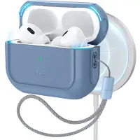 ESR fr AirPods Pro 2-fodral (HaloLock) Kompatibel med Airpods Pro-fodral 2:a / 1:a generationen (2023/2022/2019) Kompatibel med MagSafe Full Dro