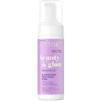 Eveline Cosmetics Sknhet & Gld Strlande ansiktsrengringsskum med Neroli Water Lime Prebiotika och probiotika - 150 ml