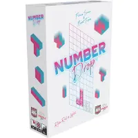AEG Alderac Entertainment Group () Number Drop - Retro Roll & Write Video Game Theme Alderace Entertainment Group () lder 10+ 1-6 spelare 20 m