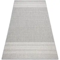 Rugsx Matta SISAL FLAT 48829637 Herringbone Chevron grå 200x290 cm