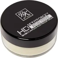 Ruby Kisses Loose Setting Powder 0.4oz, Viktlös, Slät, Matt Finish och Glanskontroll, Ren Silica Mineralpulver (Banana)