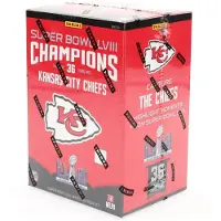 Panini 2024 Kansas City Chiefs Super Bowl LVIII 58 Champions Limited Edition Trading Card Set (36 kort)