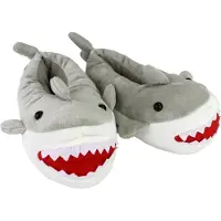 Sock Snob Barn Plush Novelty 3D Shark Tofflor | Slipper Snob | Bra present - Shark