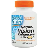 Doctors Best Natural Vision Enhancers innehller Lutemax 2020 Stdjer gonhlsa Skarpare syn hjlper till att filtrera bort Blue-Light 60 Softge