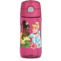 Thermos FUNTAINER 16 oz Plastflaska med Pip, Prinsessa