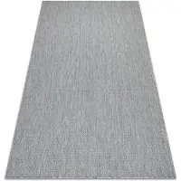 Rugsx Matta SISAL SION A5165A Melange Platt vävd grå 80x150 cm