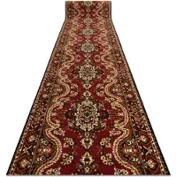 Rugsx Löpare BCF WIOSNA claret 120 cm 120x420 cm