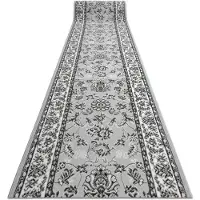 Rugsx Löpare BCF MORAD Klasyk Klassisk grå 120 cm 120x460 cm
