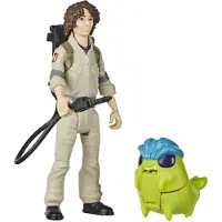 Hasbro Ghostbusters Fright Features Trevor Figur med Interaktiv Spöke och Tillbehör, Leksaker för Barn 4+