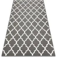 Rugsx Matta BCF Morad TRELIS Marockansk spaljé - antracit, grå 240x340 cm
